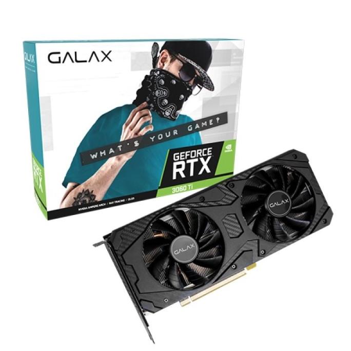 PROMO GALAX Geforce RTX 3060 Ti / RTX 3060TI 8GB DDR6 (1-Click OC) - LHR