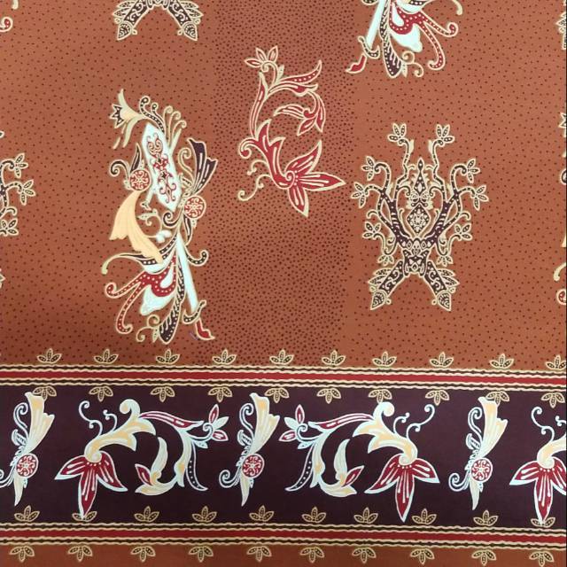  Batik  khas kalimantan  tengah  motif  kantong semar Shopee 