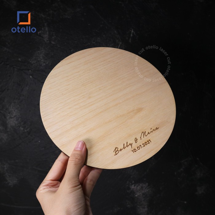 Chipboard Nama Custom Ukir Kayu Grafir Dekorasi Mahar Hiasan Scrapbook Karya Tangan