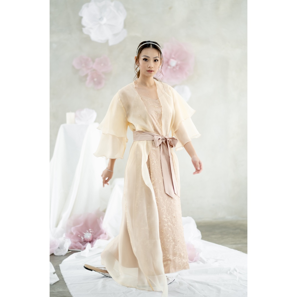 Freesia Robe - Blooming Collection -KIMONO ROBE PENGANTIN