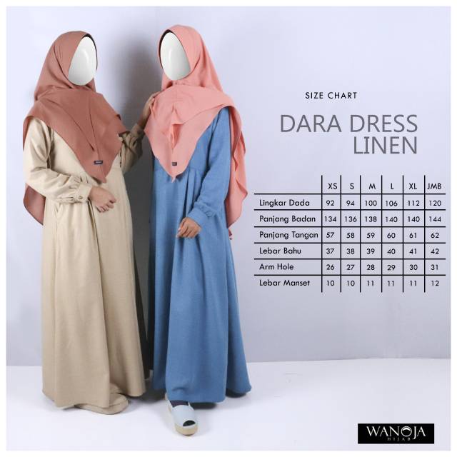 Dara Linen WanojaHijab