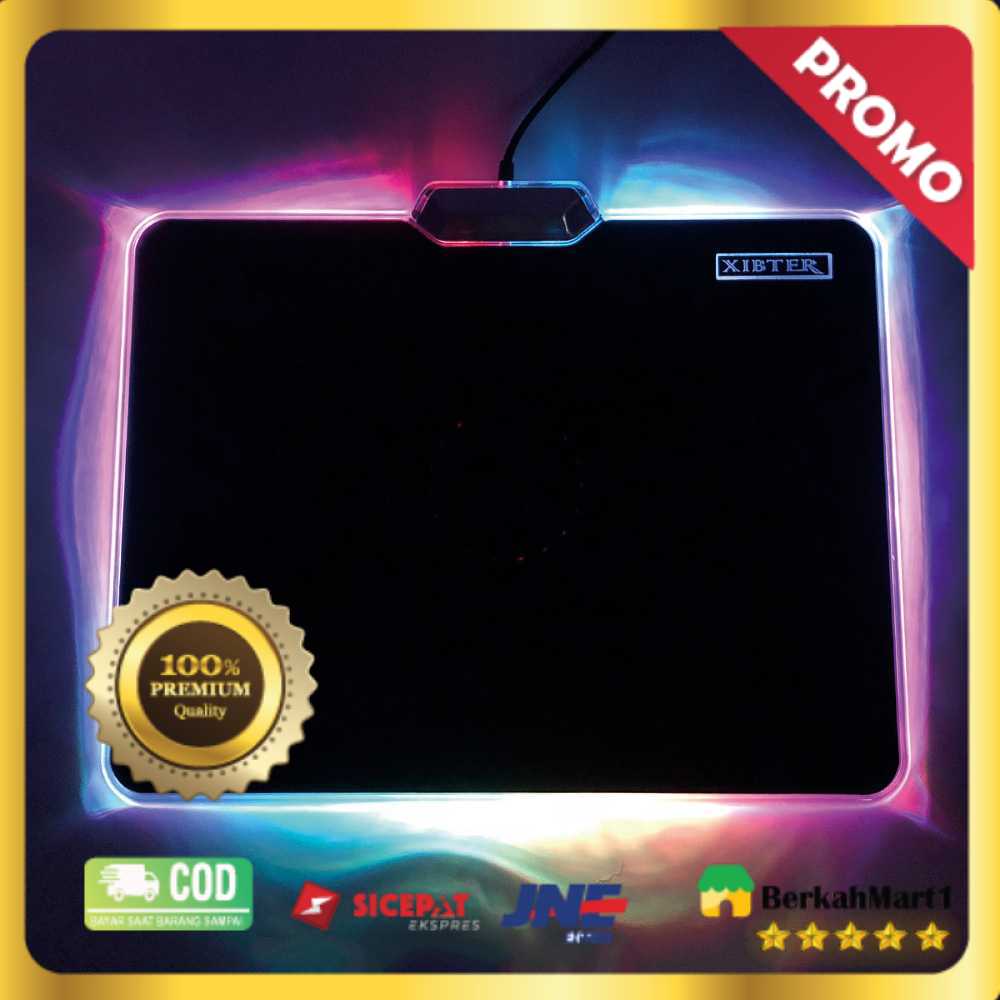 Xibter Gaming Mouse Pad Illuminated LED RGB 310x240mm