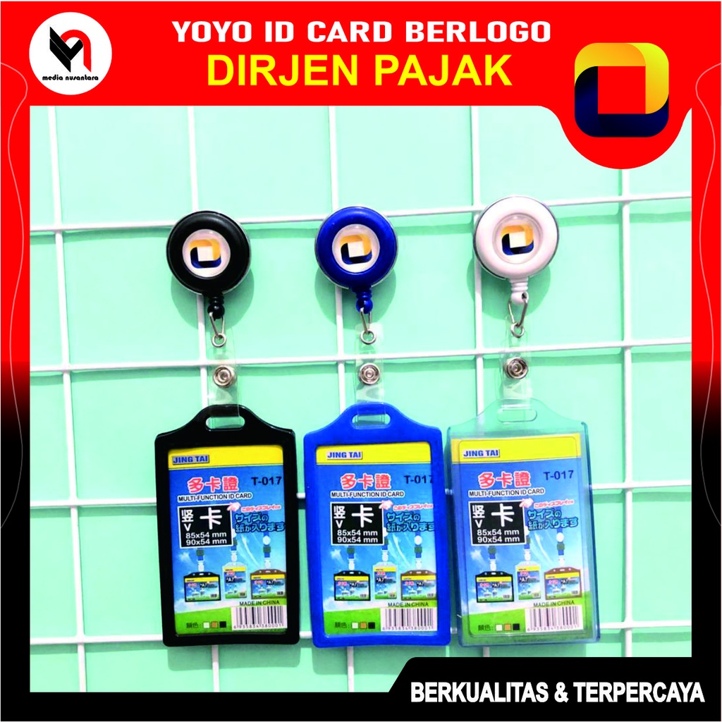 

Dirjen Pajak Yoyo ID Card Holder Berlogo DJP