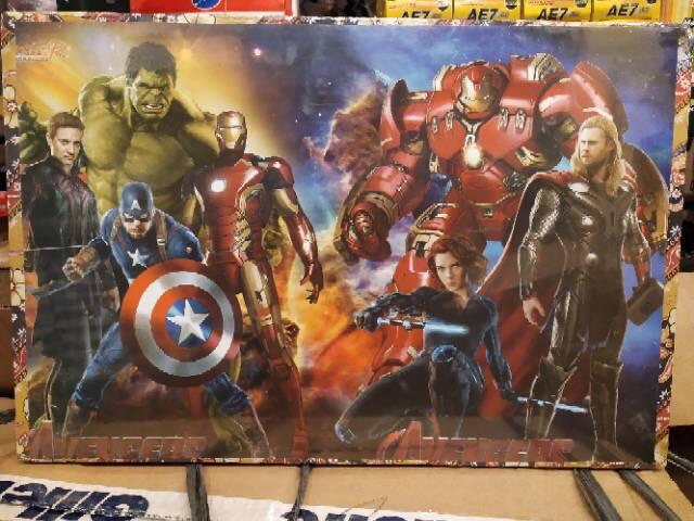 Meja Belajar Aluminium Dengan Pegangan (1 Pcs)