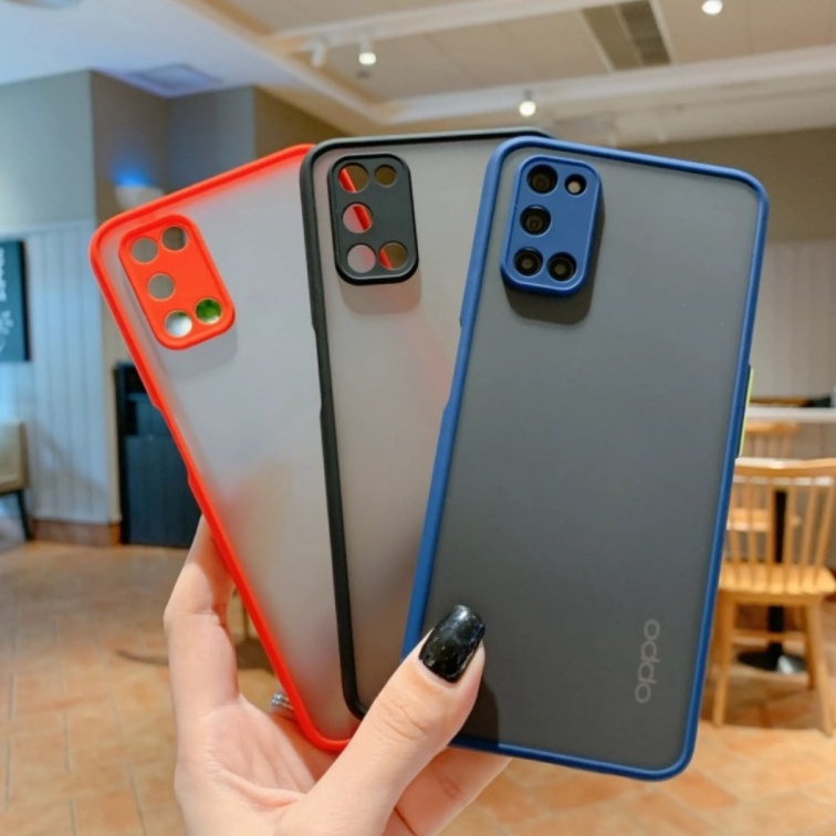 CASE MATTE OPPO RENO 4 TRANSPARAN FUZE MACARON MY CHOICE - FA