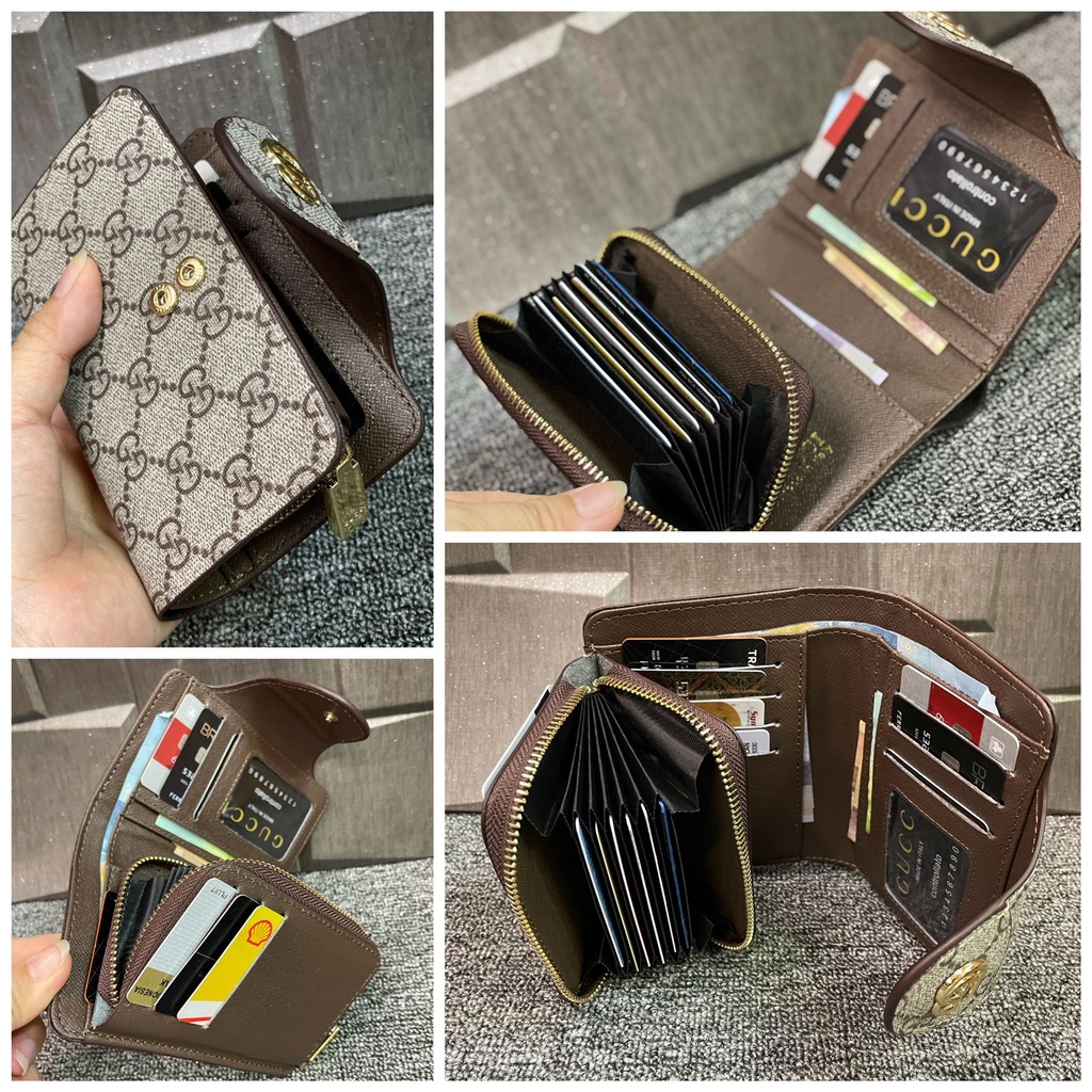 Dompet Flip Sedang Dompet Kartu Lidah Kode 105