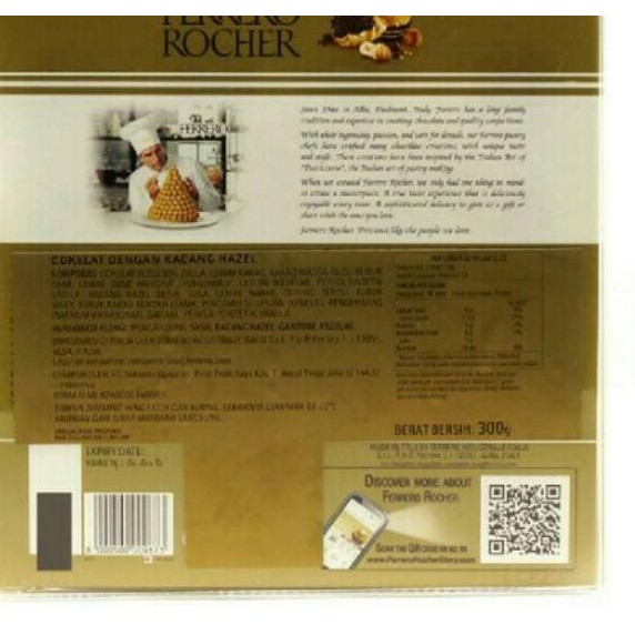 

Terbaik Coklat Ferrero Rocher T24/ isi 24 Paling Murah,