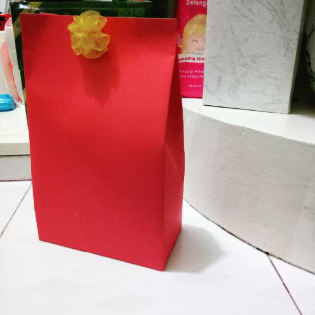 

Paper bag/Kotak souvenir pita bunga