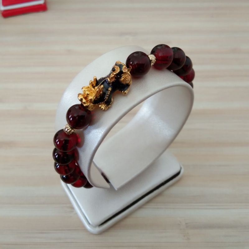 18k.. Gelang Batu Pixiu 3D, Batas Gelang 18k