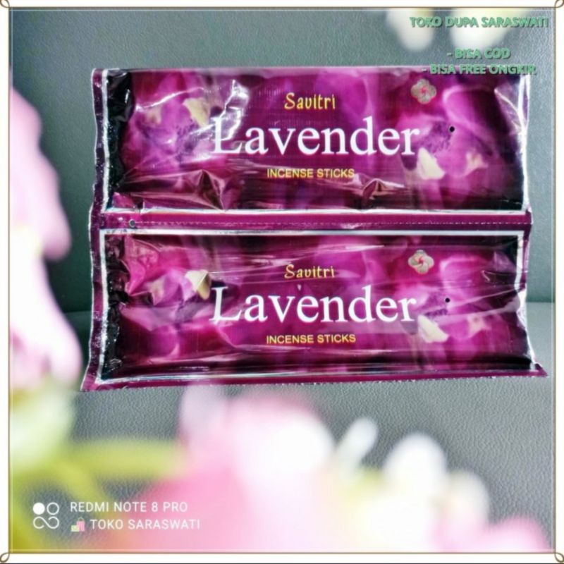 Hio Dupa Wangi Pengharum Ruangan Lavender Isi 35 Stik