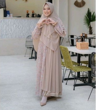 free bros original BRAND NEW AUREL REGITA gamis set ORIGINAL by Bermerks syari