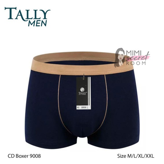 ❤ MIMI ❤ CD BOXER PRIA TALLY  9008 9017 SIZE M - XXL Harga Per 1 Pc