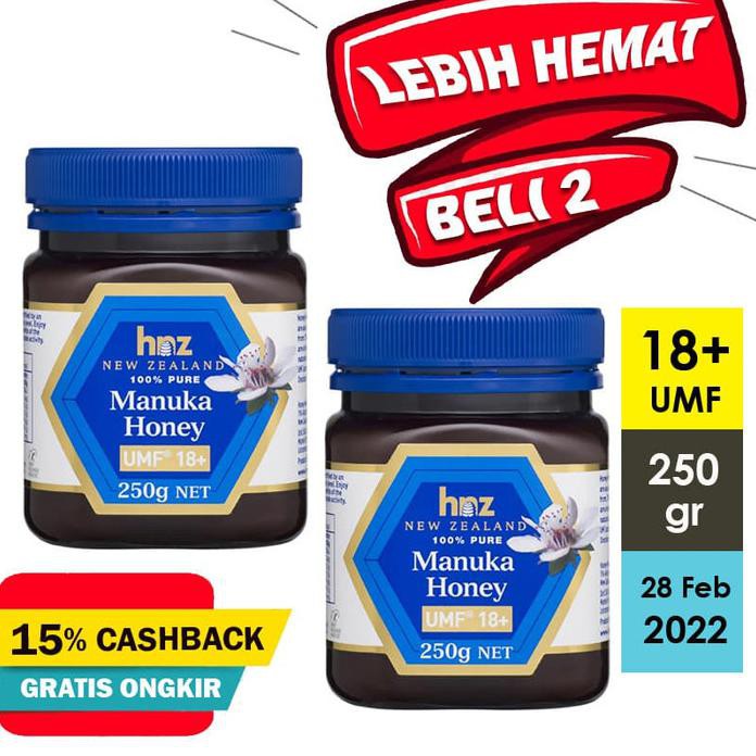 

Promo Spesial - Madu Hnz Manuka Honey Umf 18+ 250Gr