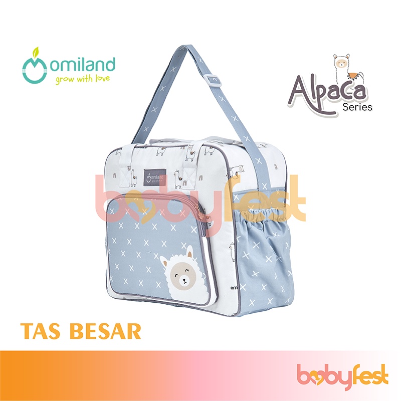 Omiland Tas Bayi Besar Alpaca Series OB27201-4