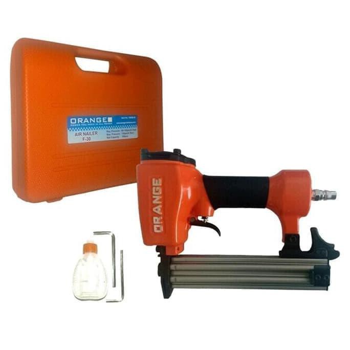ORANGE F30 ORANGE MESIN AIR NAILER F30 STAPLES ANGIN TEMBAK PAKU ALAT