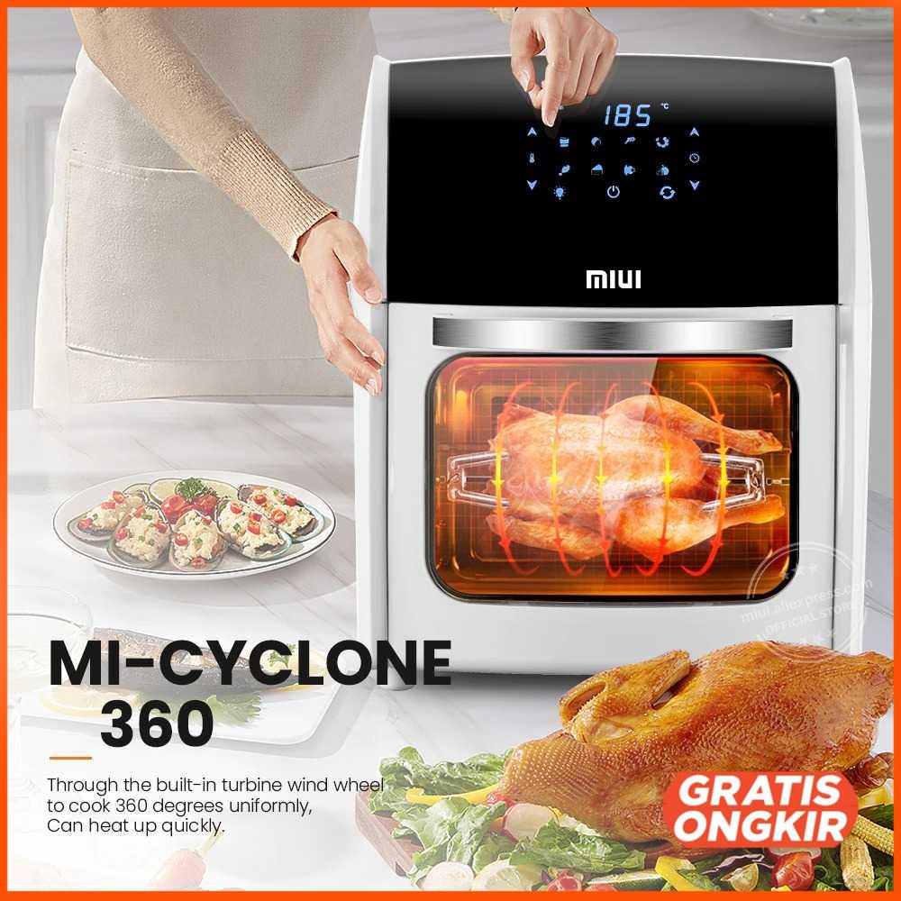 Smart Air Fryer Oven Mesin Penggoreng Udara 10L - HIC-AF-8081D