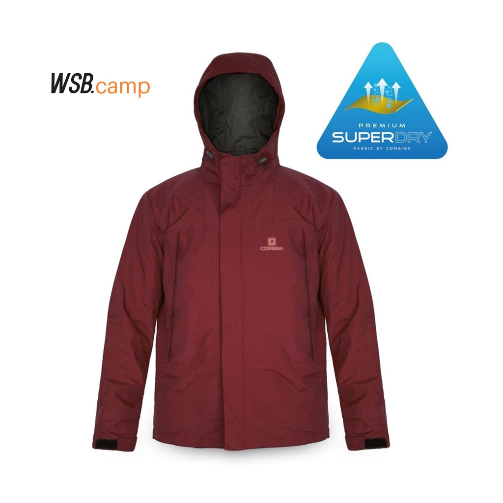 JAKET CONSINA MOUNTAIN GUIDE - JAKET GUNUNG WATERPROOF -  JAKET POLAR