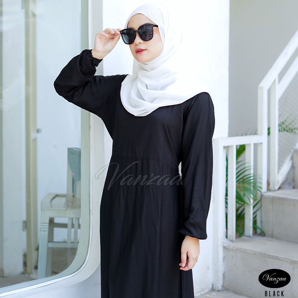 BAJU GAMIS SYARI POLOS RAYON PREMIUM © VANZAA BALI 2022