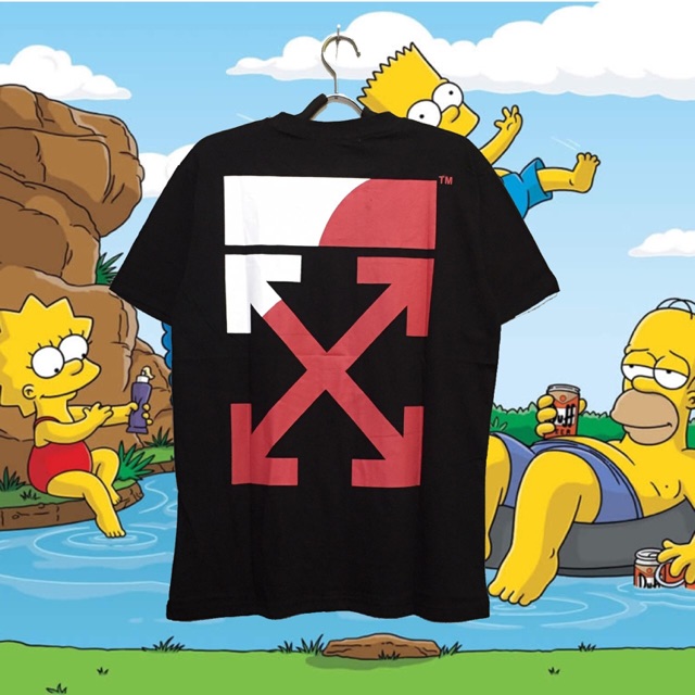 KAOS TSHIRT OFF WHITE HIGH PREMIUM HYPEBEAST