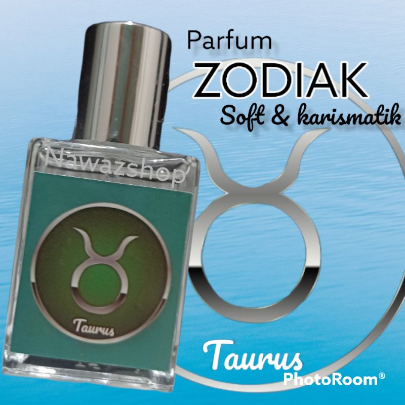 PARFUM ZODIAK TAURUS MINYAK WANGI PRIA WANITA TAHAN LAMA FREE POUCH