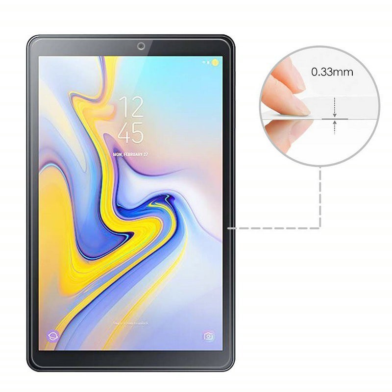 Tempered Glass Samsung Tab A 8.0 2018 T387 T387V 8.0 Inchi Screen Protector Anti Gores Kaca Tablet