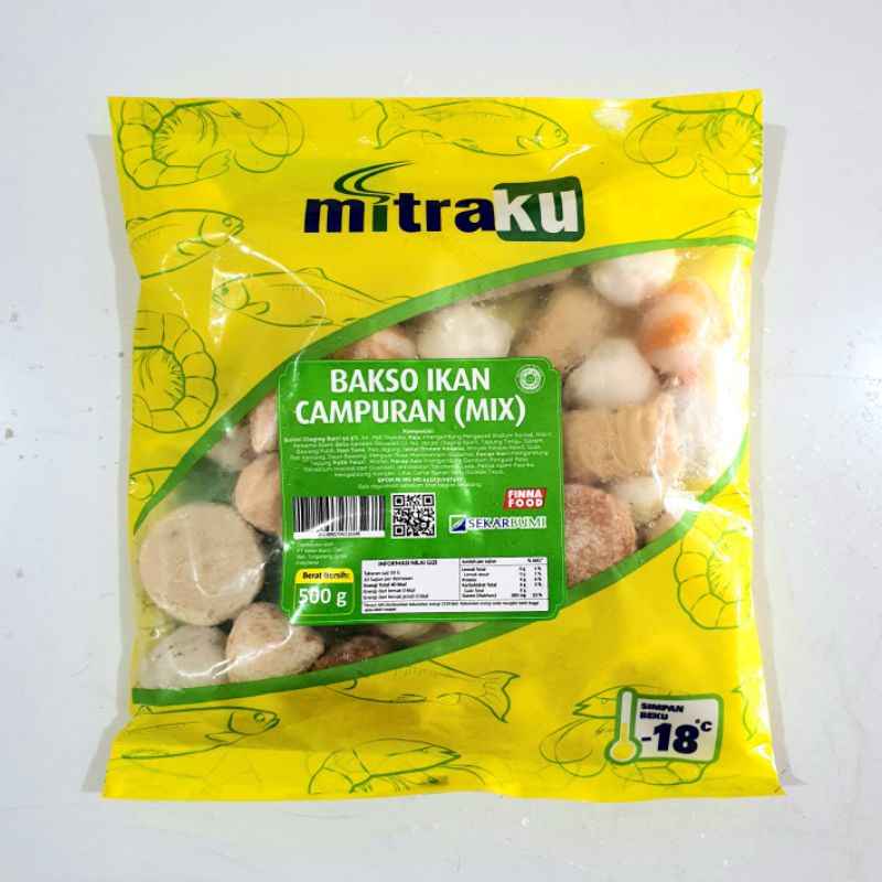 Mitraku Bakso Steamboat Mix 500g