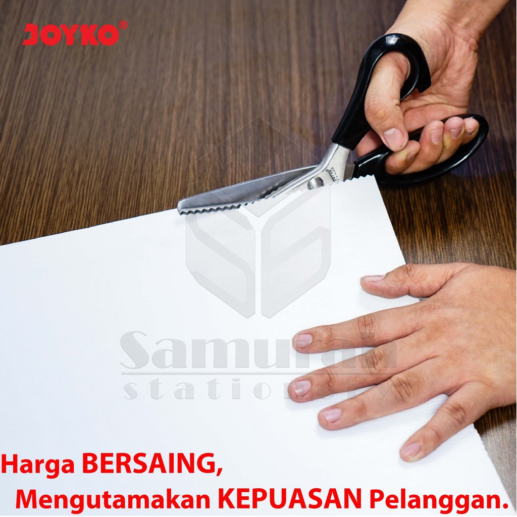 

Gunting Joyko ZZ 85 Dekorasi / Zig Zag Scissors ZZ85 / Gunting Kain Gerigi Besar