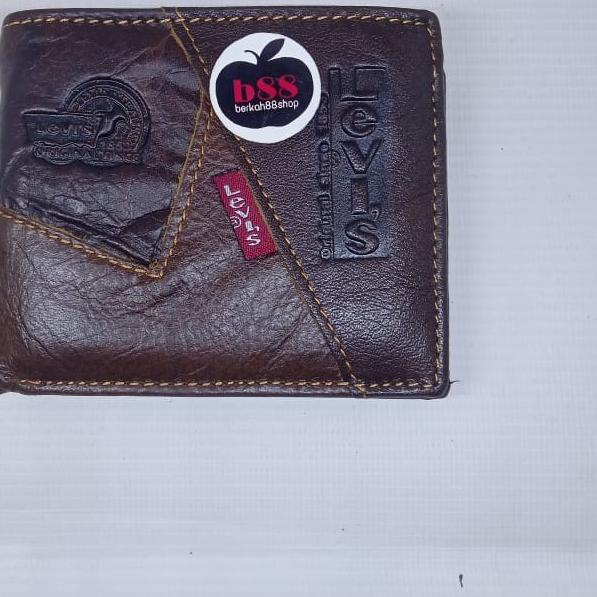 ☂ Dompet Kulit Asli Pria Levis 8007 Motif #dompet #dompetPria #dompetKulit ✾
