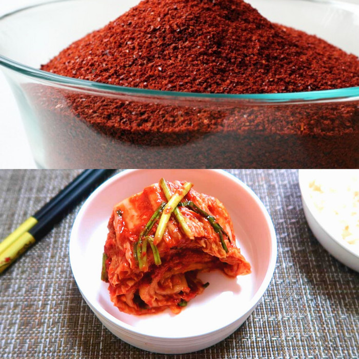 

Spesial Promo - Hae Cham Gochugaru 1 Kg | Bubuk Cabai Kasar Korea For Kimchi