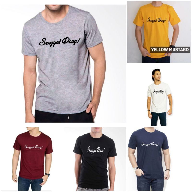 Kaos pria /oblong pria sablon digital