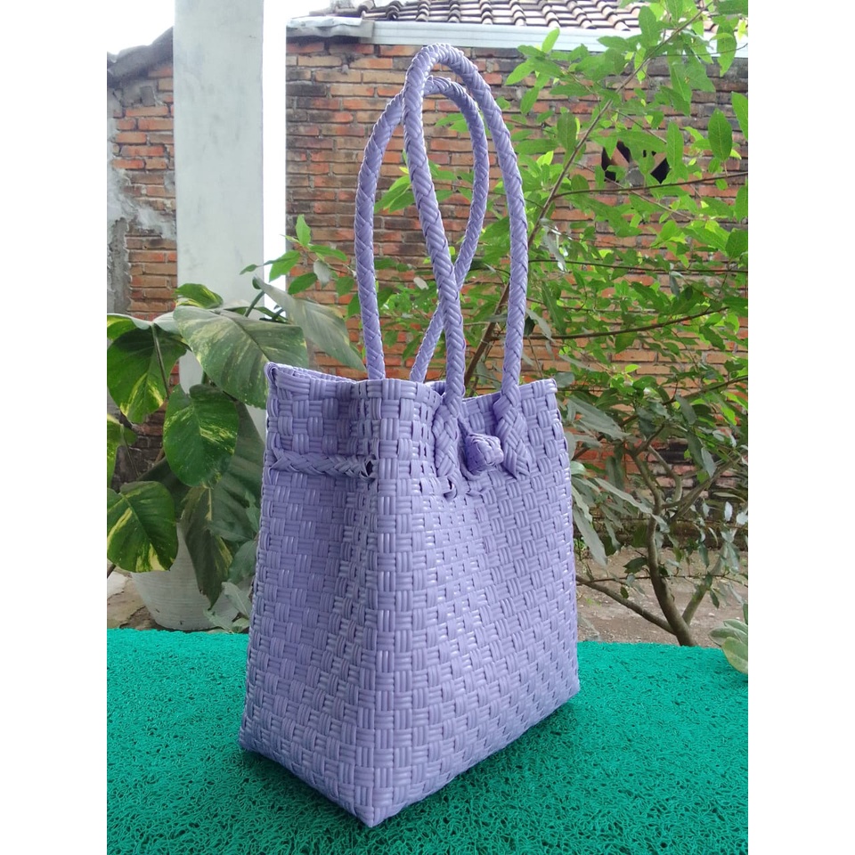 Jual Tas Anyaman Jali Tas Anyaman Plastik Tas Wanita Totebag Tas Anyaman Jali Premium Tas