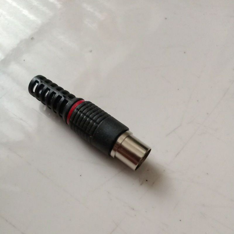 jack antena TV tabung dan led