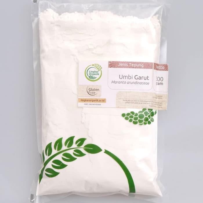 

Lingkar Organik Tepung Umbi Garut 500 Gram | Mpasi | Pati Garut