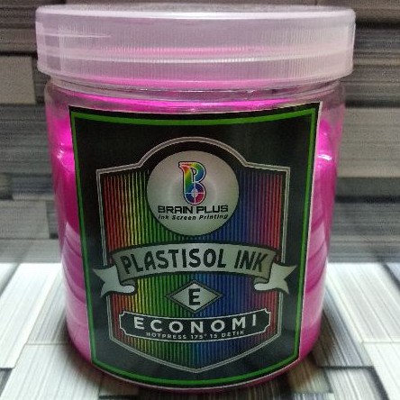 

Tinta Sablon PLASTISOL FLOURESCENT Brain Plus MAGENTA 500gr