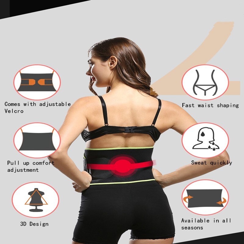 Korset Pelangsing / Korset Pembentuk badan / Korset Body Shaper Strap Waist Underwear Women Slimming Abdomen Size S