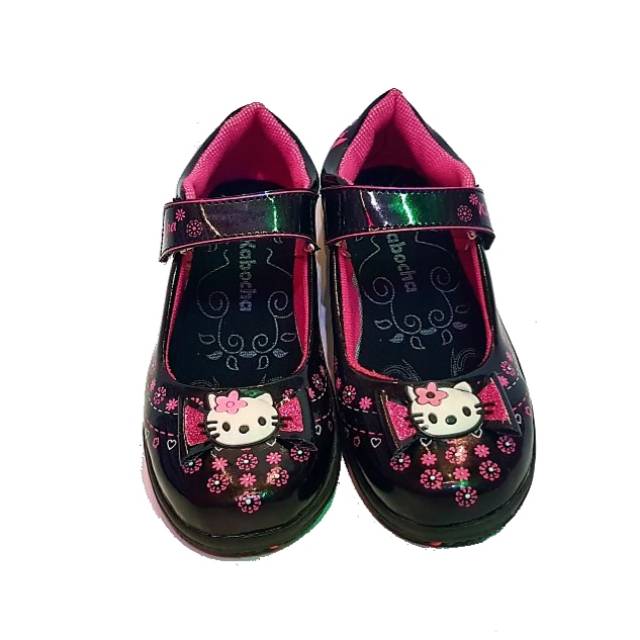 Sepatu sekolah anak original kabocha Hello Kitty