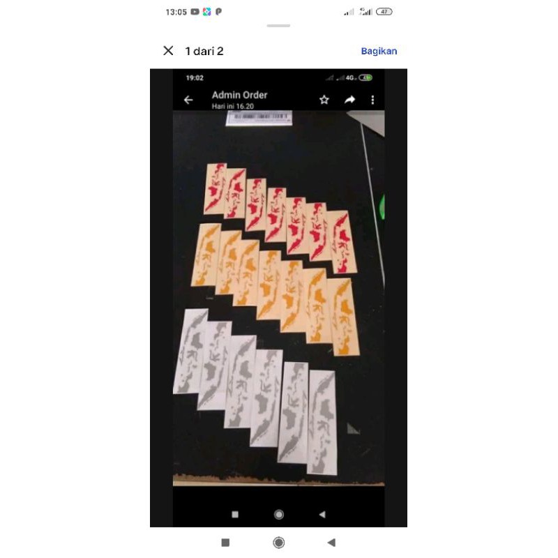 peta indonesia sticker peta