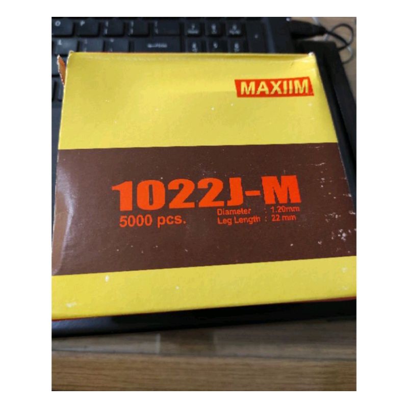 

Maxiim Isi Staples 1022J Nail gun staple 1022 isi 5000 pcs / box