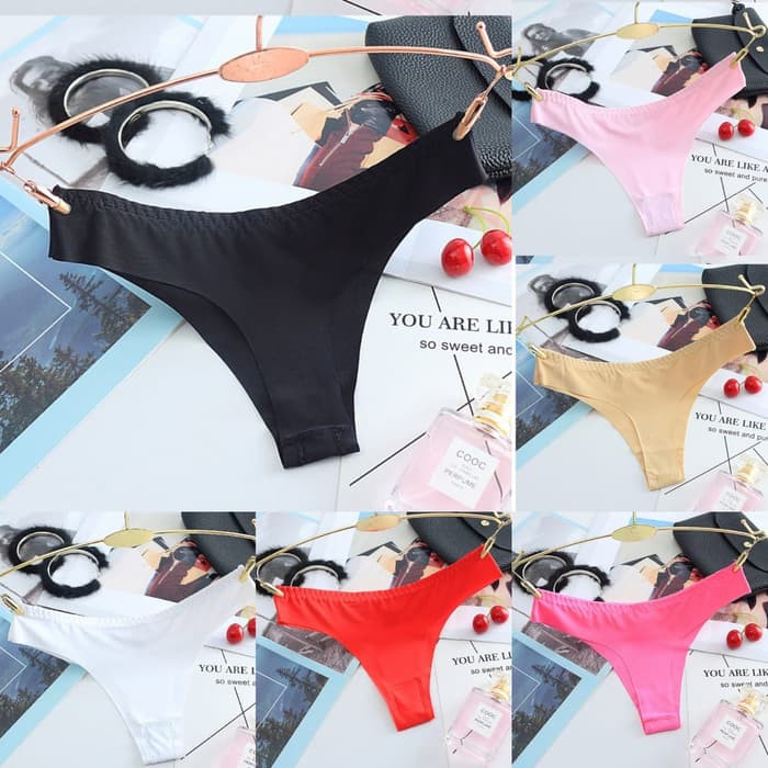 Celana Dalam G string thong Seamless Gstring Panty Sexy Wanita 1340 terlaris