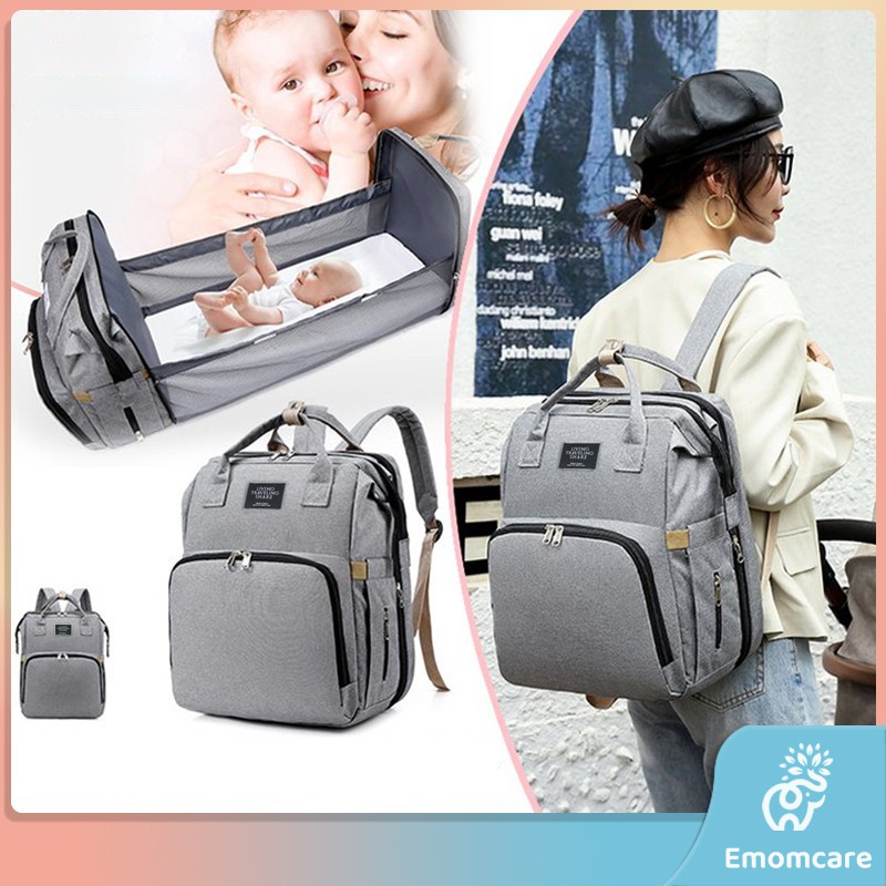 Tas Ransel Diaper Extended Bed Multifungsi Untuk Ibu dan Bayi - 9-711