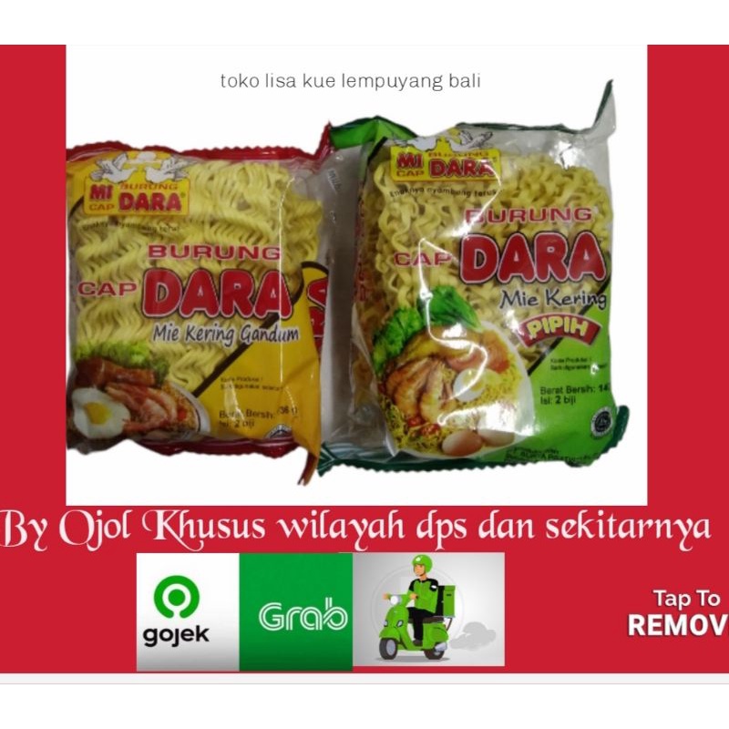 

Mie Cap Burung Dara All varian