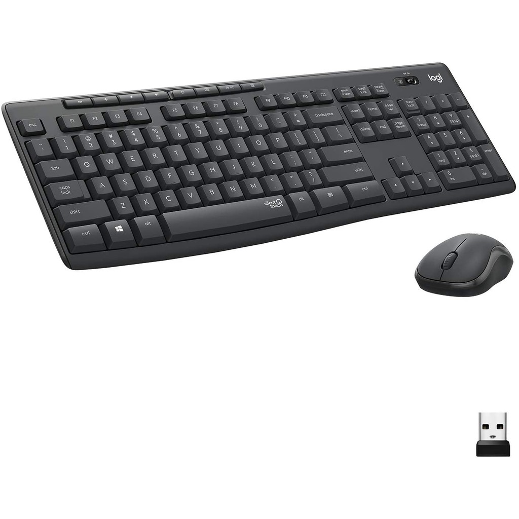 LOGITECH Silent Wireless Combo KEYBOARD + MOUSE MK295