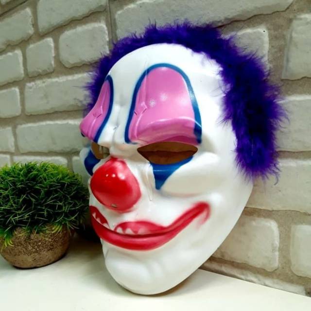 TOPENG SERAM MURAH SCARY MASK BADUT HALLOWEEN PARTY COSPLAY