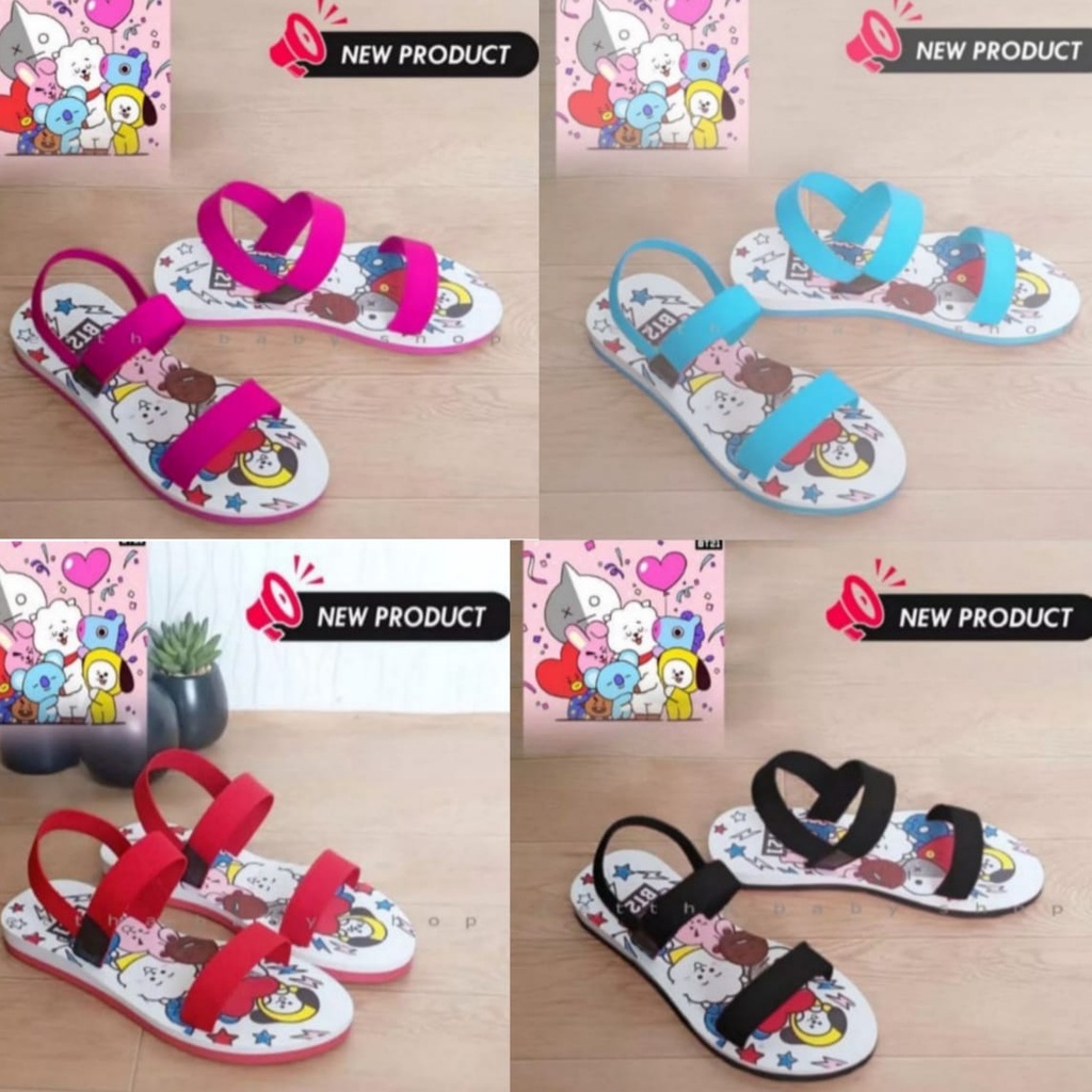 NEW ARRIVAL Sandal Anak Perempuan Terlaris l Sandal Gunung Anak Gaya Korea Terbaru