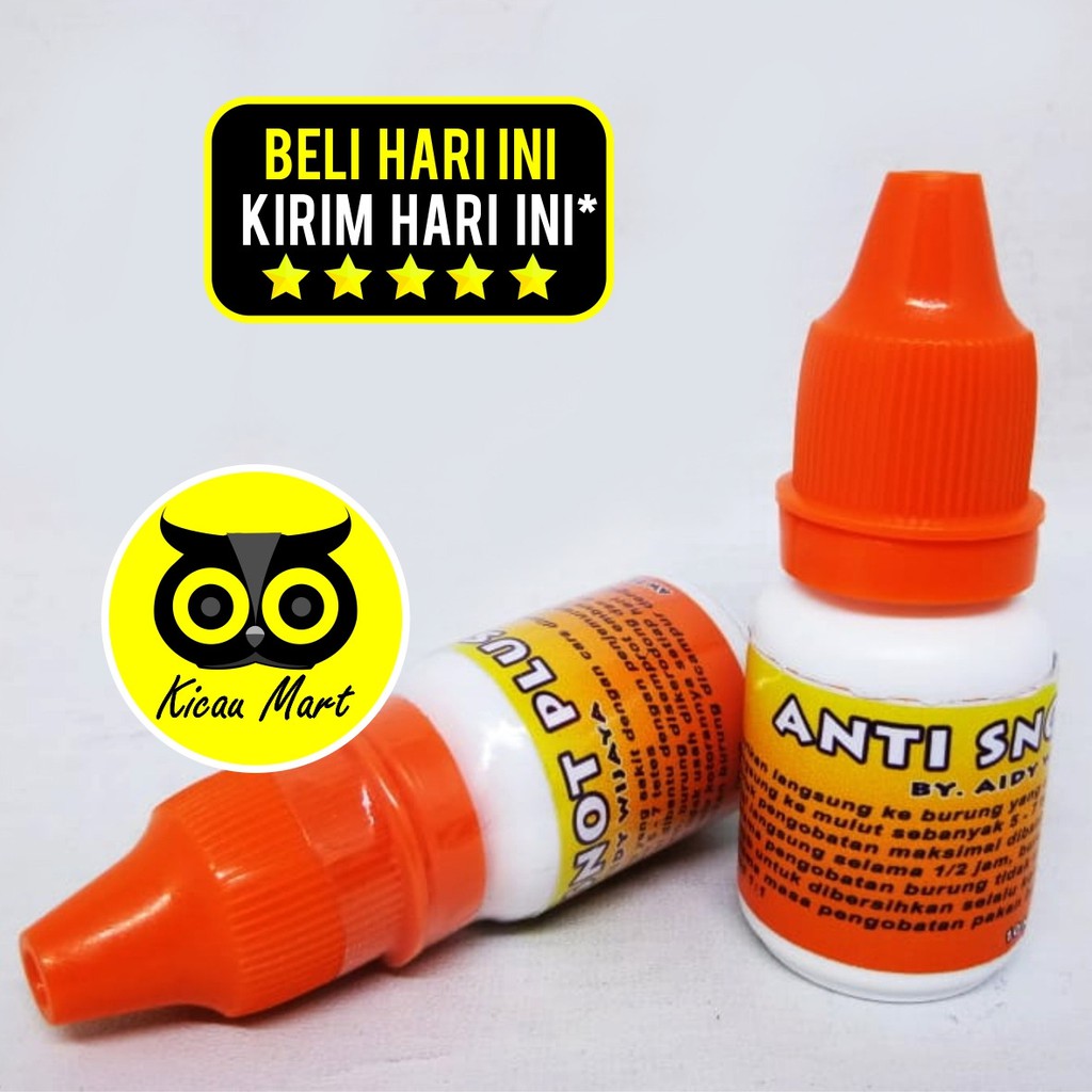 OBAT BURUNG MURAI KENARI LOVEBIRD ANTI SNOT PLUS AIDY WIJAYA MATA BENGKAK BULU NGEMBANG MENCRET ASPAWO