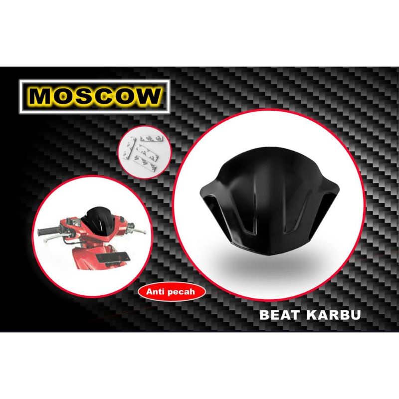 visor motor beat karbu beat Fl esp injeksi vario 125/150 aerox 155 aksen hitam