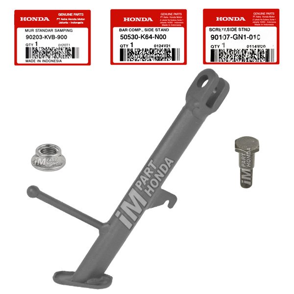 50530-K64-N00 90107-GN1-010 90203-KVB-900 Baut Mur Standar Samping CBR 250 RR LED