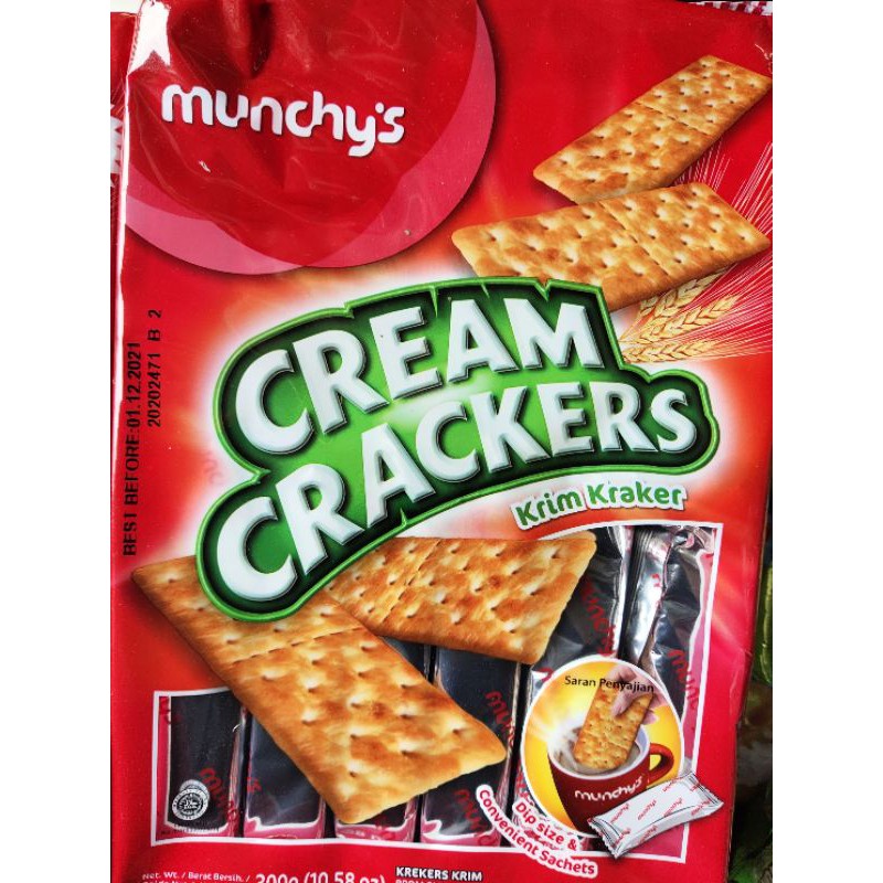 

Munchys cream crackers