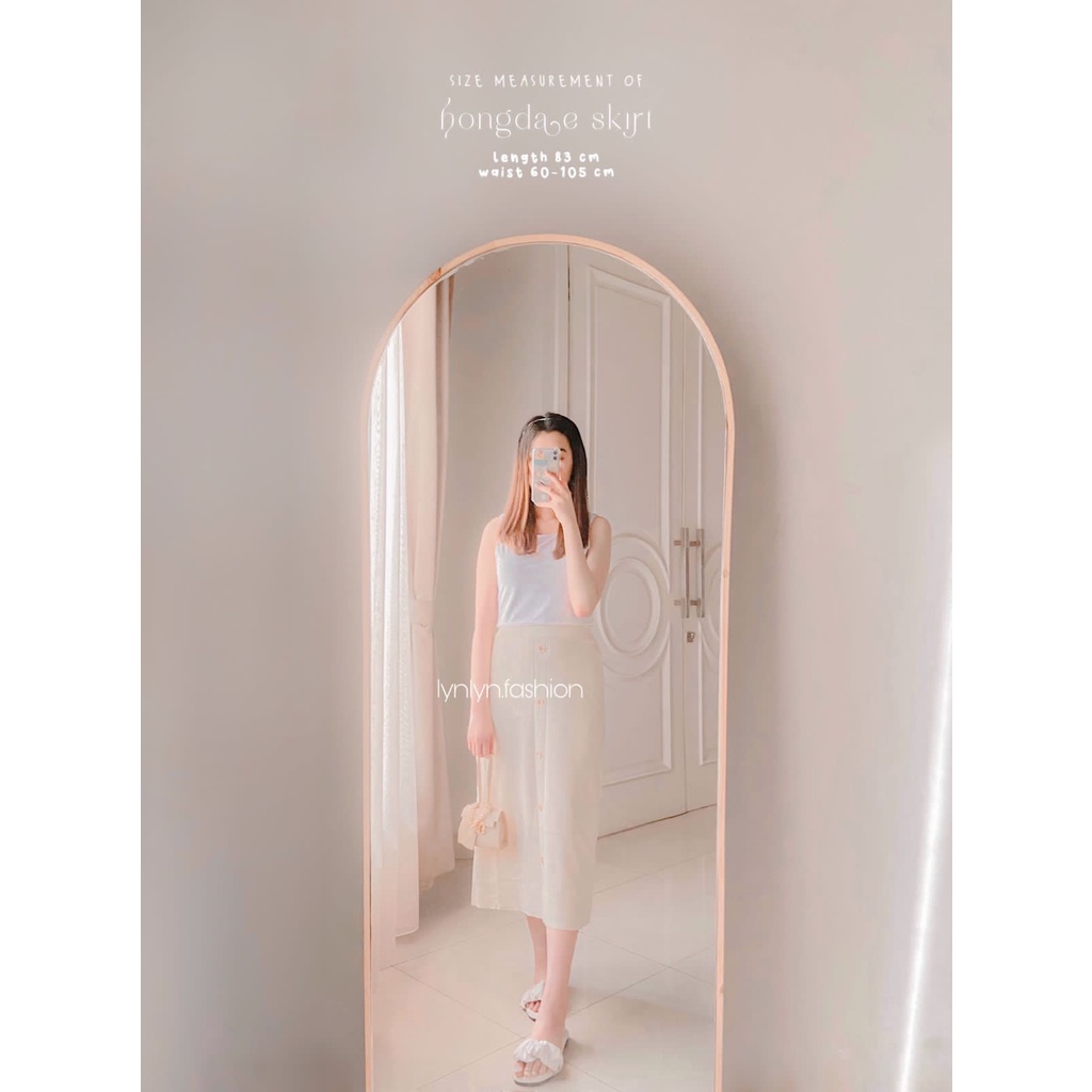 Hongdae Skirt | bawahan wanita | rok | ala korea