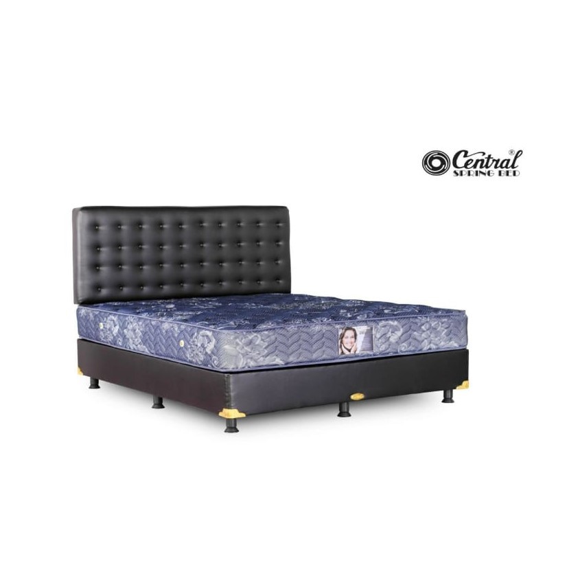 KASUR Central Spring Bed Deluxe Bed Set (divan+sandaran+kasur)